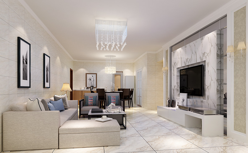 余姚89平的现代风格装修